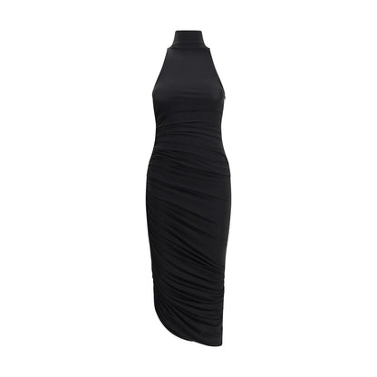 Jacquemus Schwarzes Freizeitkleid aus Acetat