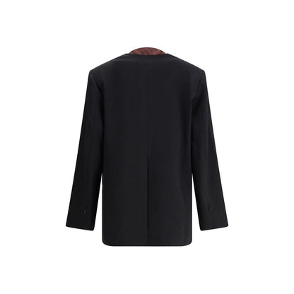 Di Stavnitser Schwarzer Blazer aus Polyester
