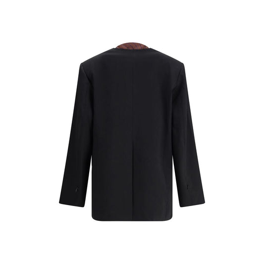 Di Stavnitser Schwarzer Blazer aus Polyester