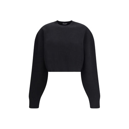 Tom Ford Sweatshirt aus schwarzer Fleecewolle