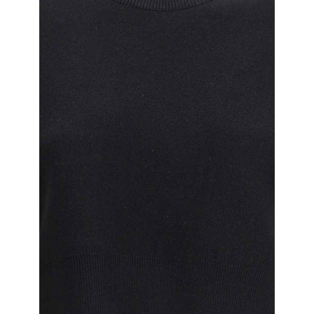 Tom Ford Sweatshirt aus schwarzer Fleecewolle