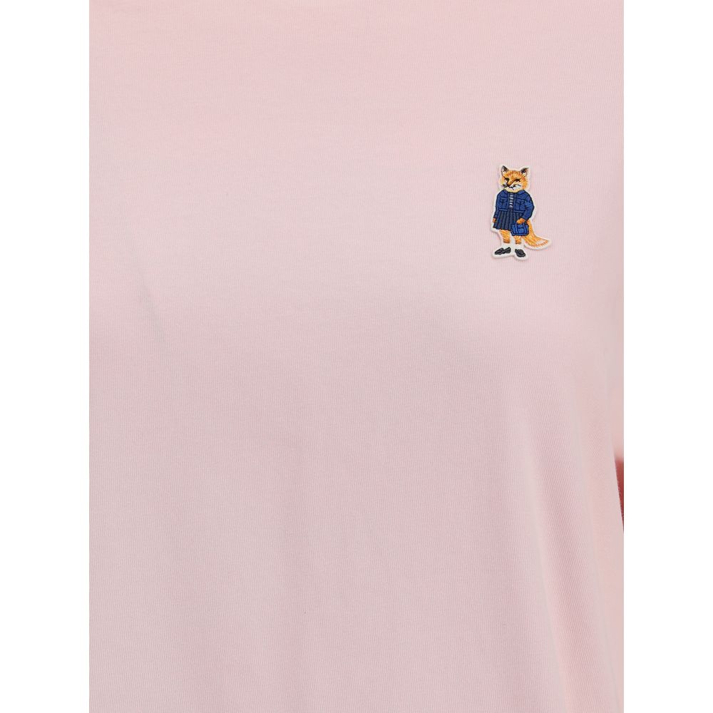 Maison Kitsuné Baumwoll-T-Shirt mit Farbverlauf