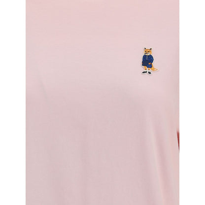 Maison Kitsuné Baumwoll-T-Shirt mit Farbverlauf