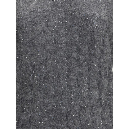 Brunello Cucinelli Dazzling Cable's Pullover aus Mohair, Baumwolle und Wolle