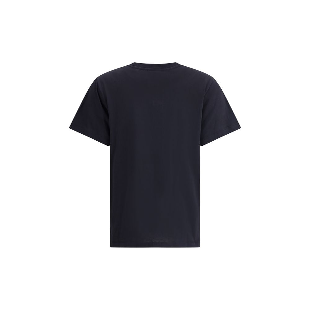 Ganni – T-Shirt mit Welpen-Print