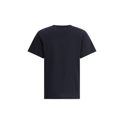 Ganni – T-Shirt mit Welpen-Print