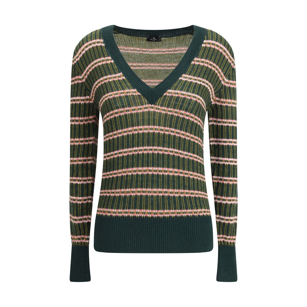 Grünes Woll-Sweatshirt von Etro