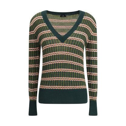 Grünes Woll-Sweatshirt von Etro