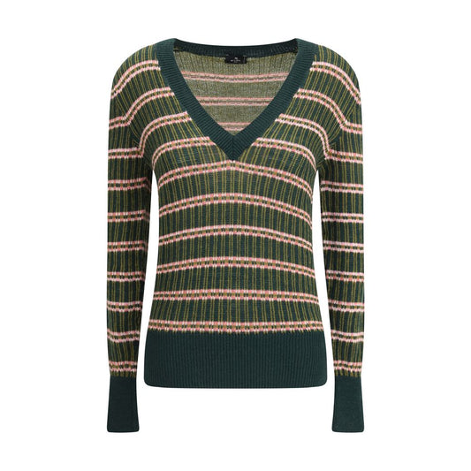 Grünes Woll-Sweatshirt von Etro