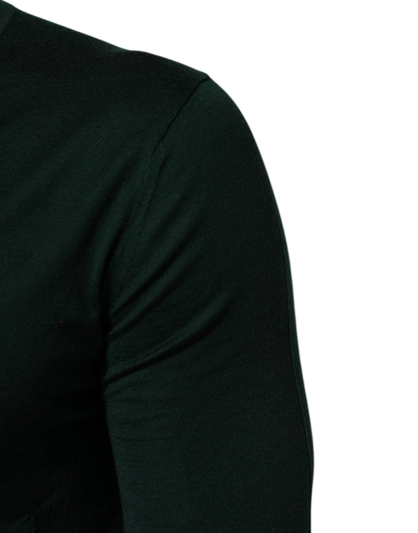 Dolce &amp; Gabbana Dunkelgrüner Button-Down-Cardigan für Herren