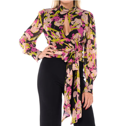 PINKO Multicolor Calfskin Women Sweater