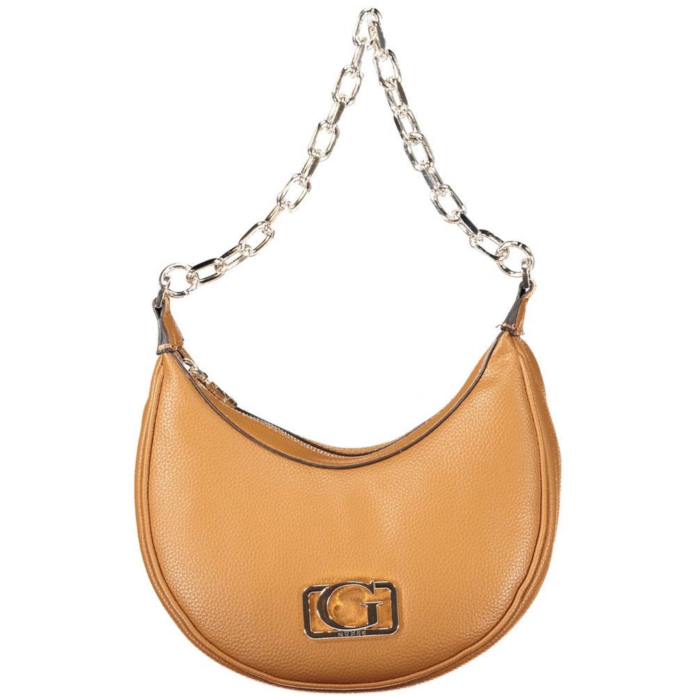 Guess Jeans – Handtasche aus Polyethylen in Braun