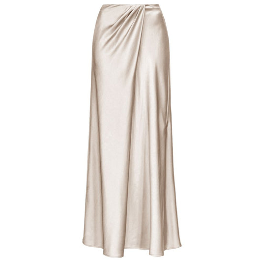 PINKO White Polyester Skirt