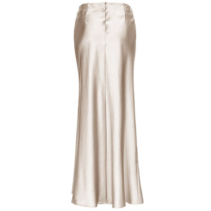 PINKO White Polyester Skirt