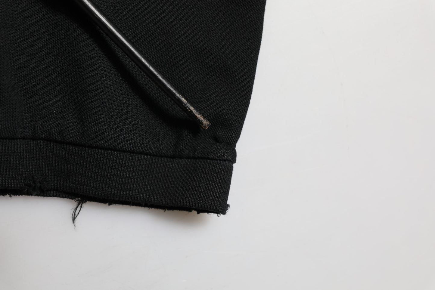 Dolce &amp; Gabbana – Poloshirt aus schwarzer Baumwolle mit Grafikdruck