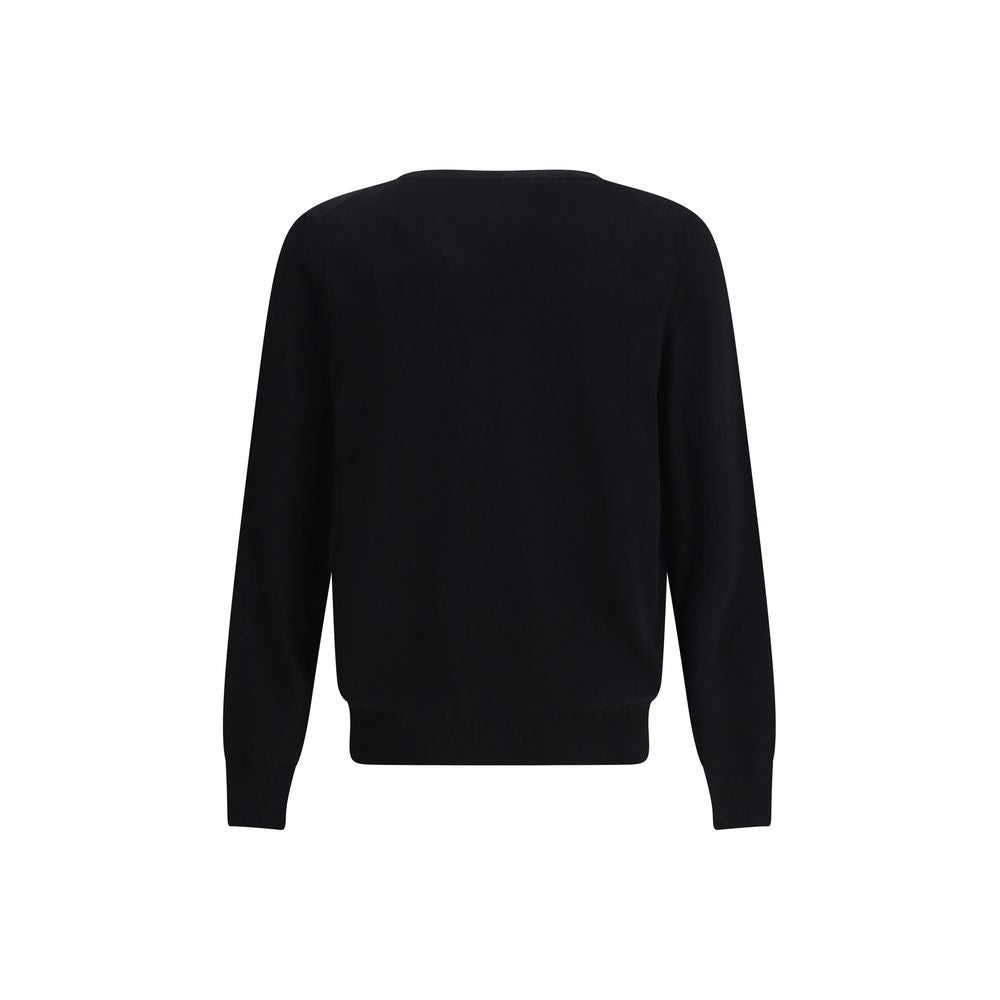 Alexander McQueen Wollpullover mit Logo
