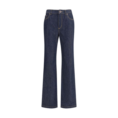Alexander McQueen Denim Jeans haben ein gerades Bein
