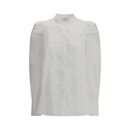 Alexander McQueen Weißes Hemd mit Stehkragen