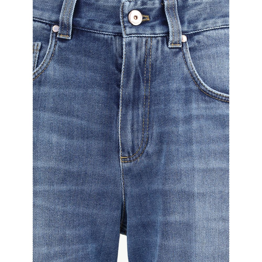 Brunello Cucinelli – Zeitgenössische, lockere Jeans