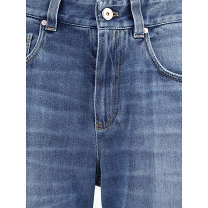 Brunello Cucinelli – Zeitgenössische, lockere Jeans