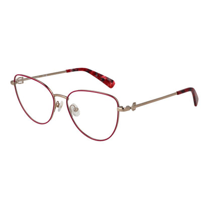 Longchamp Pinkfarbene Metallbrille (Gestelle)