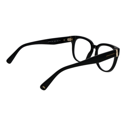 Longchamp Brille aus schwarzem Acetat (Gestell)