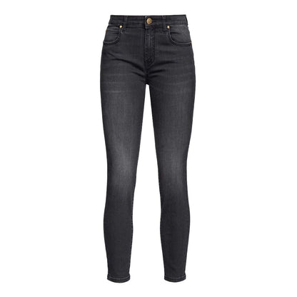 PINKO Black Cotton Women Jeans