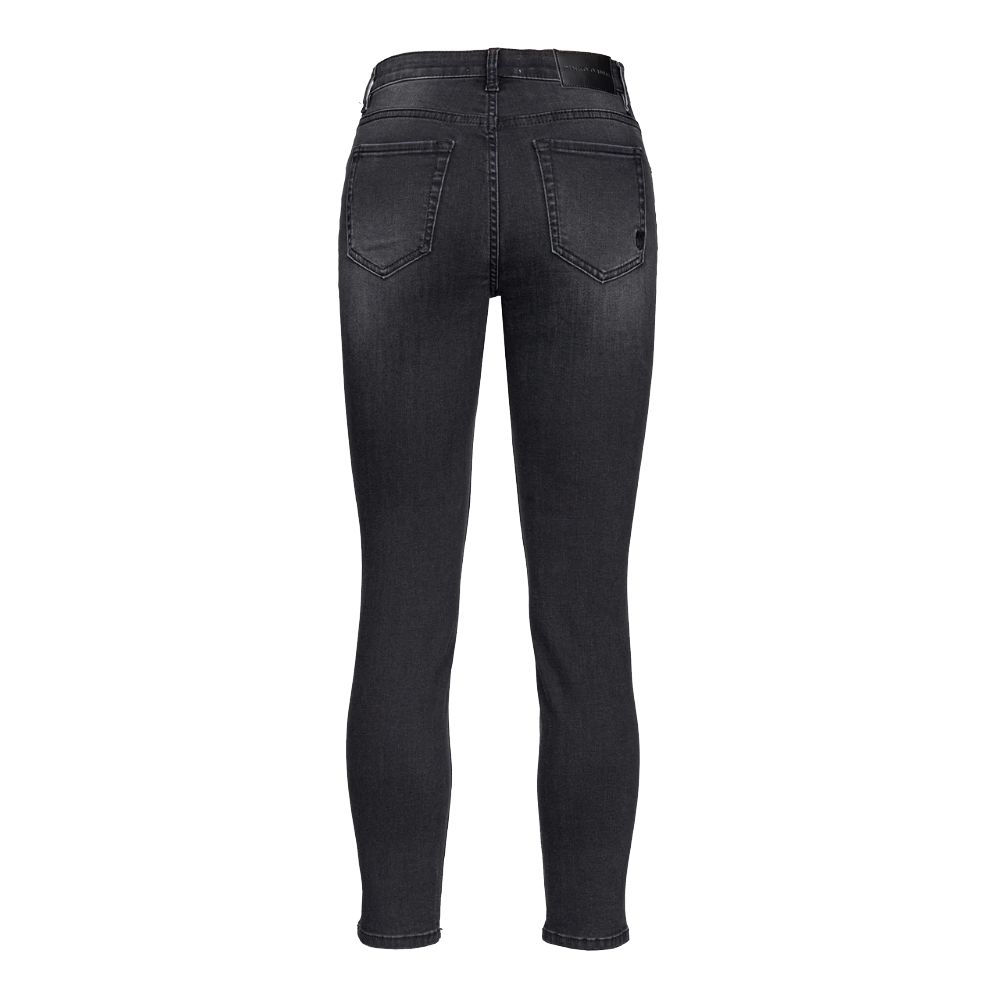 PINKO Black Cotton Women Jeans
