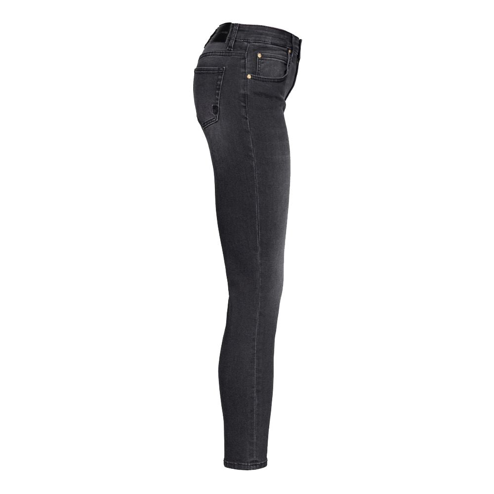 PINKO Black Cotton Women Jeans
