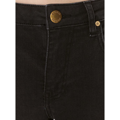 PINKO Black Cotton Women Jeans