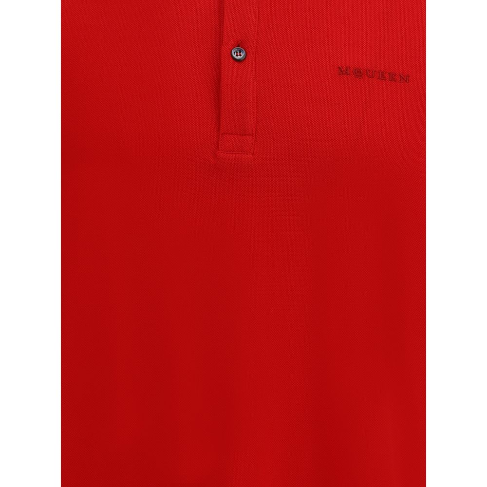 Poloshirt mit Alexander McQueen-Logo