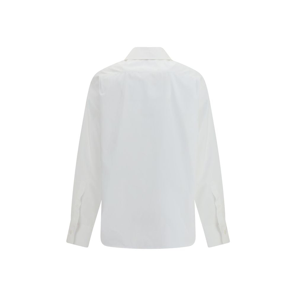 Alexander McQueen Langarmshirt mit verziertem Kragen