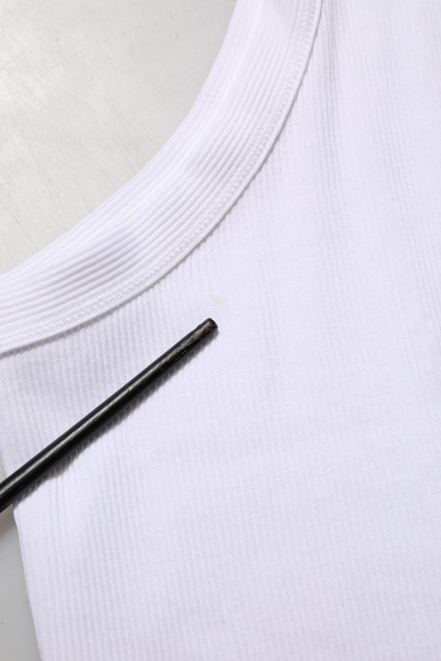 Dolce &amp; Gabbana – Weißes ärmelloses Tank-T-Shirt mit Rundhalsausschnitt