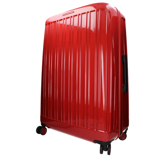 Piquadro Rotes Polycarbonat-Gepäck und Reise