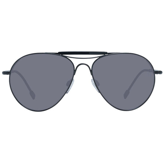 Ermenegildo Zegna Black Titanium Sunglasses