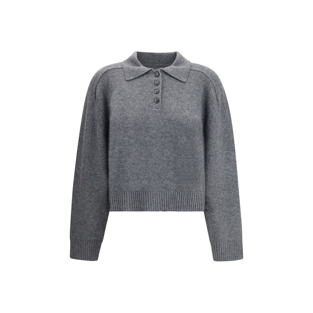 Loulou De Saison Gray Cashmere Cashmere Sweater