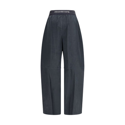 Alexander Wang Hose mit elastischem Bund und kontrastierendem Jacquard-Logo