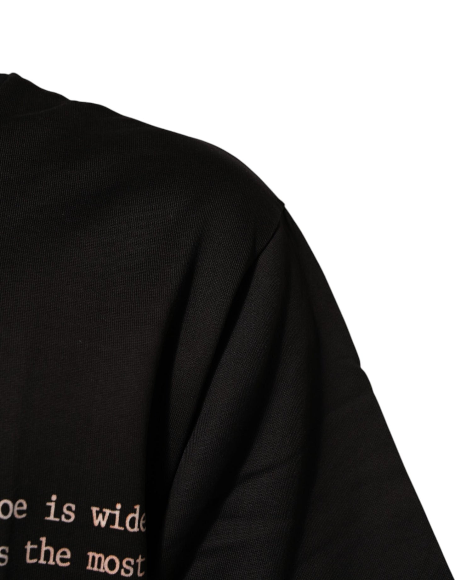 Dolce &amp; Gabbana Schwarzes Marilyn Monroe Baumwoll-T-Shirt mit Rundhalsausschnitt