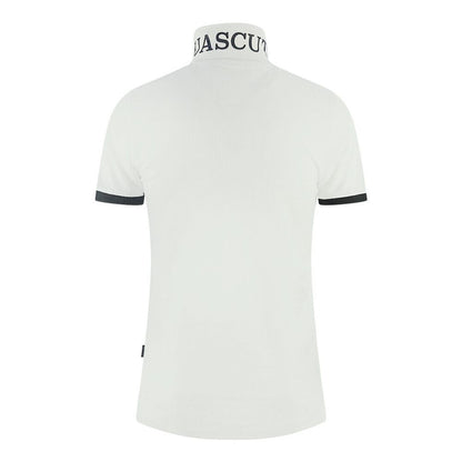 Aquascutum – Weißes Poloshirt aus Baumwolle