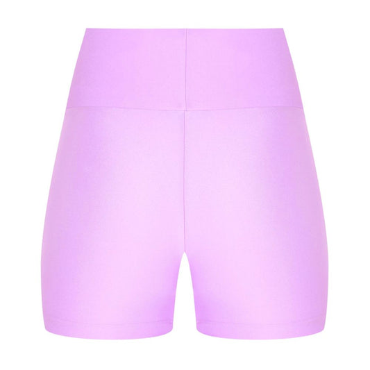 Comme Des Fuckdown – Lila Polyester-Shorts