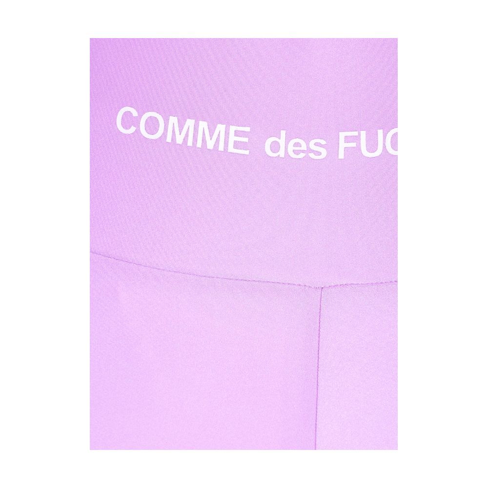 Comme Des Fuckdown – Lila Polyester-Shorts