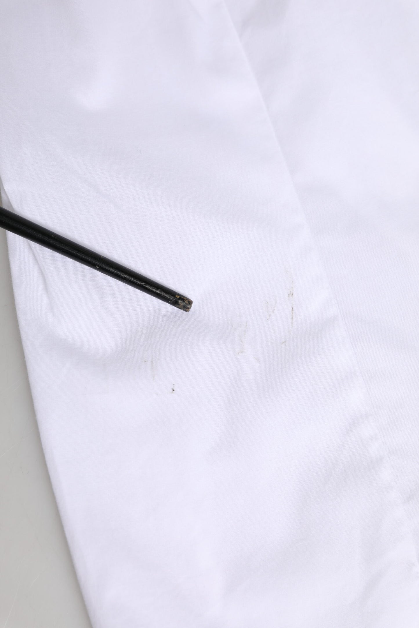 Dolce & Gabbana White Collared Long Sleeves Dress Shirt Top