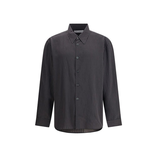 Our Legacy Gray Viscose Pattern Shirt