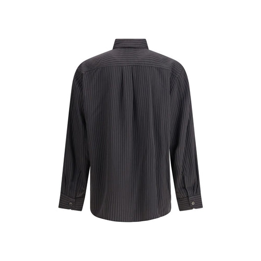 Our Legacy Gray Viscose Pattern Shirt