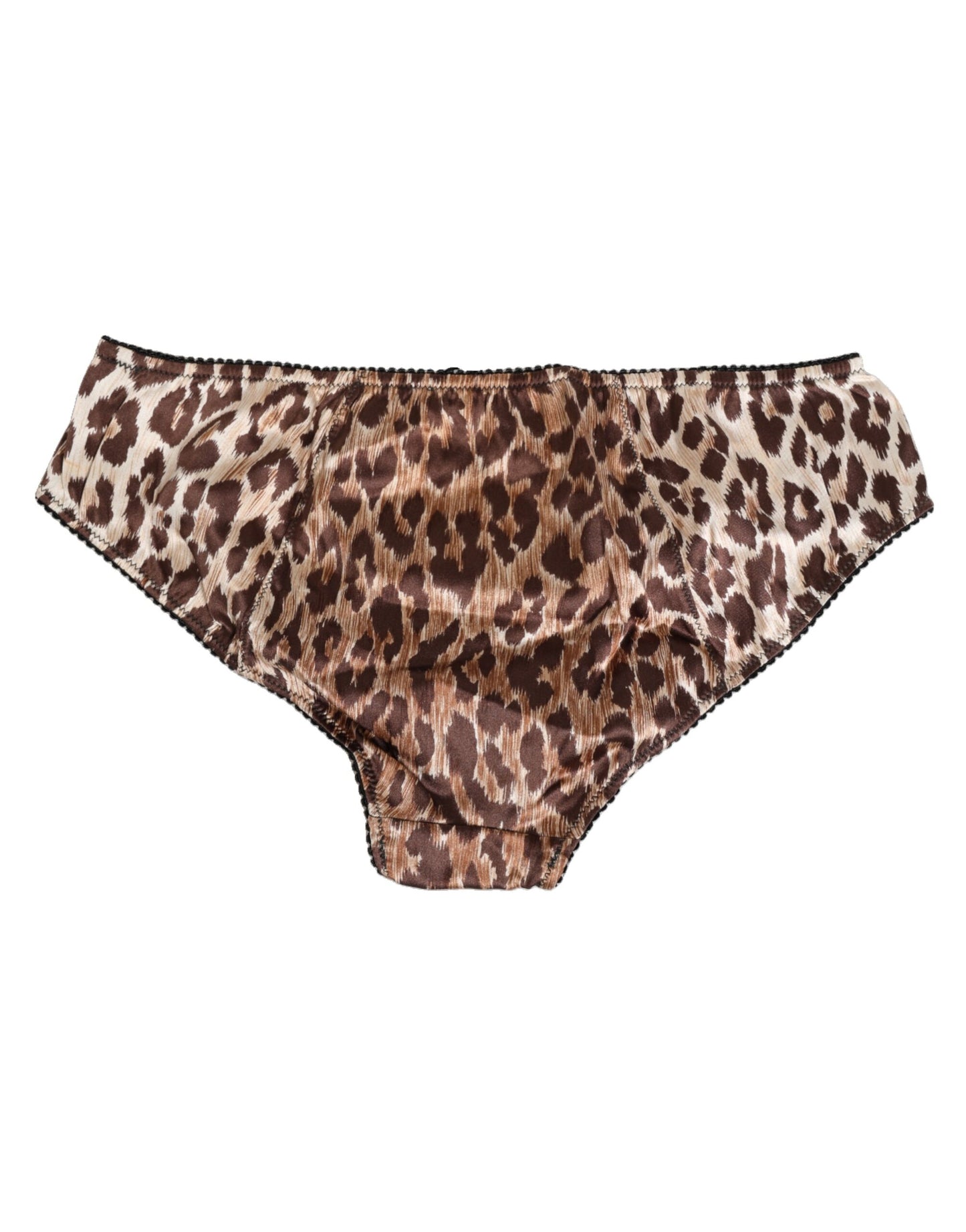 Dolce &amp; Gabbana – Mehrfarbige Miederhose mit Leopardenmuster
