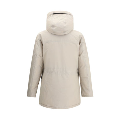 Woolrich Beige Cotton Parka