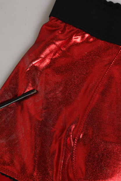 Dolce & Gabbana Red Polyester High Waist Girdle Women Underwear