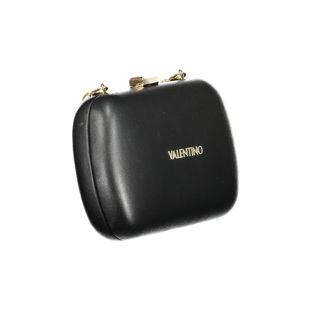 Mario Valentino Schwarze Polyethylen-Handtasche