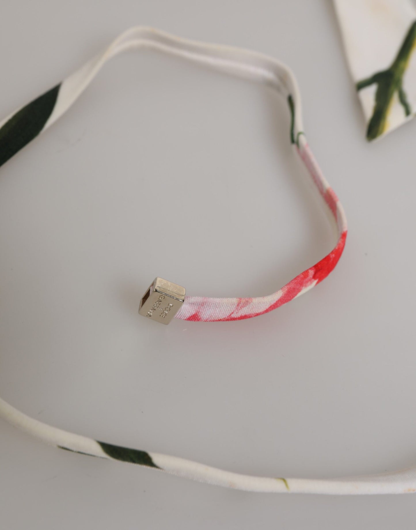 Dolce &amp; Gabbana – Weißer Badeanzug mit Blumenmuster, 2-teilig, Oberteil und Unterteil