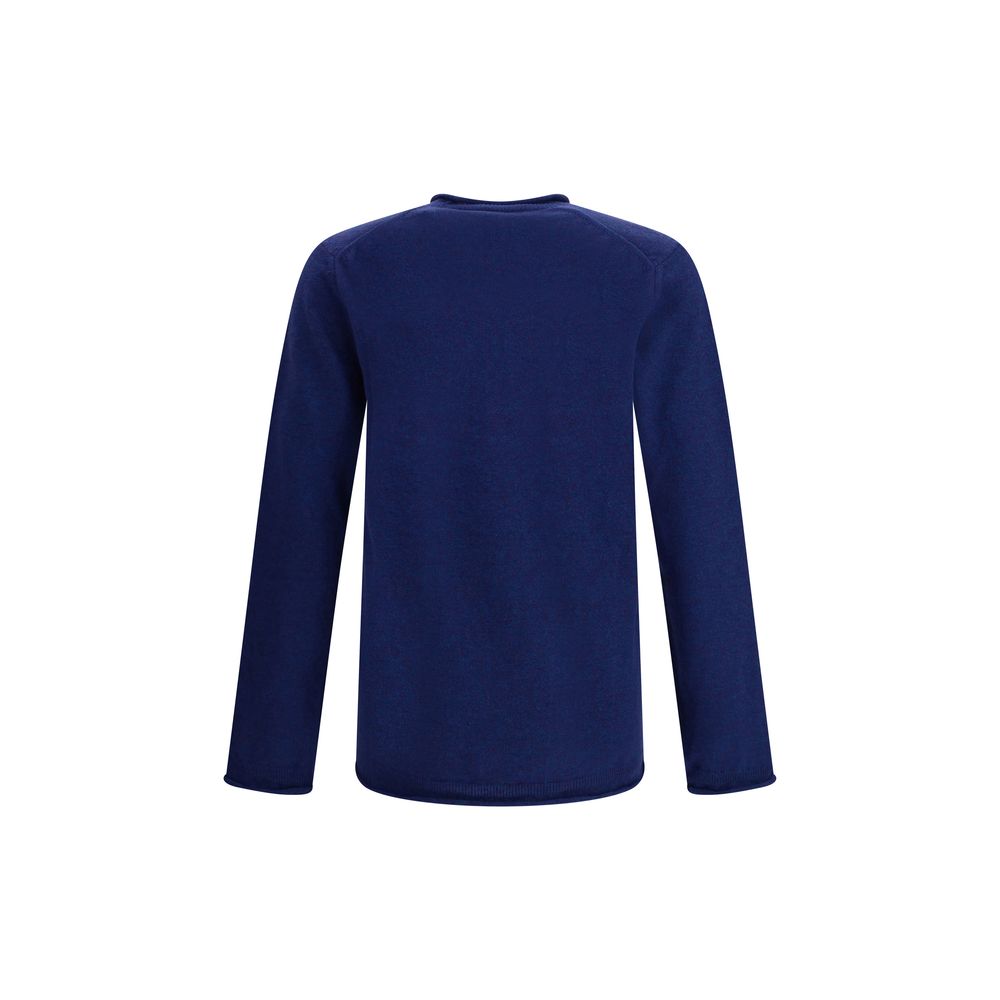 Blaues Woll-Sweatshirt von Comme Des Garçons